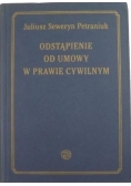 Odstąpienie od umowy w prawie cywilnym