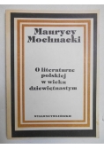 O literaturze polskiej w wieku dziewiętnastym