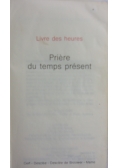 Priere Du Temps Present