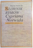 Słownik rymów Cypriana Norwida