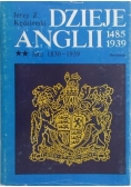 Dzieje Anglii 1485-1939, tom II
