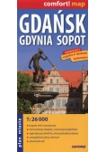 Gdańsk Gdynia Sopot plan miasta 1:26 000