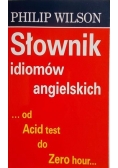 Słownik idiomów angielskich