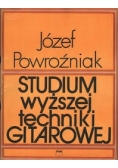 Studium wyższej techniki gitarowej