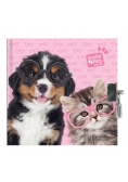 Pachnący pamiętnik z kłódką Studio Pets