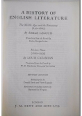 A history of english literature