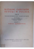 Katalog zabytków sztuki w Polsce, tom III zeszyt 3