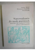 Wprowadzenie do nauk prawnych