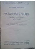 Największy skarb czyli codzienna msza św., 1937 r