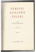 Pomniki Dziejowe Polski , Tom I-VI (brak tomu V),reprint,1893r.