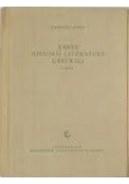 Zarys historii literatury greckiej Tom II