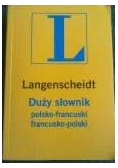 Langenscheidt Słownik polsko-francuski, francusko-polski