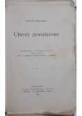Utwory powieściowe, 1898 r.