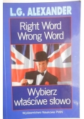 Right Word, Wrong Word: Wybierz właściwe słowo