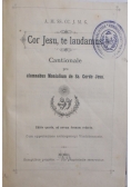 Cor Jesu, te laudamus, 1903 r.