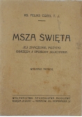 Msza Święta, 1929r.