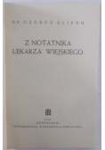Z notatnika lekarza wiejskiego