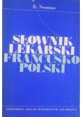Słownik lekarski francusko-polski