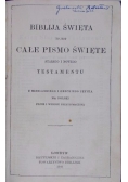 Biblija Święta to jest całe Pismo Święte Starego i Nowego Testamentu, 1946 r.