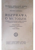 Rozprawa o metodzie, 1921 r.