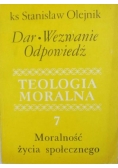 Teologia moralna, Tom VII. Moralność życia społecznego