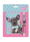 Zestaw pamiętnik z długopisem Studio Pets