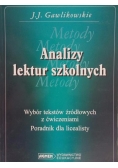 Analizy lektur szkolnych