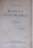 Księga z San Michele, 1938 r.