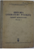 Historia literatury polskiej dla kl. X