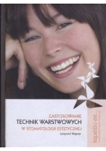 Zastosowanie technik warstwowych w stomatologii estetycznej, plus płyta CD