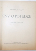 Sny o potędze, 1921 r.