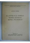 Klasyfikacja odmian współczesnego języka polskiego