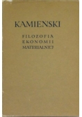 Filozofia ekonomii materialnej ludzkiego społeczeństwa,