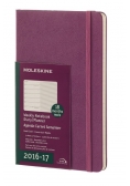 Kalendarz Moleskine 18M 2016/17 Tydzień+Notatki L