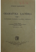 Gramatyka Łacińśka , 1930 r.