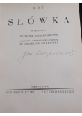 Słówka, 1938r