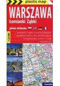 Warszawa Łomianki Ząbki plan miasta 1:26 000