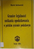 Granice legalności unikania opodatkowania w polskim systemie podatkowym
