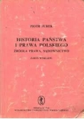 Historia Państwa I Prawa Polskiego