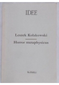 Kołakowski Leszek  -  Horror metaphysicus
