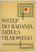 Wstęp do badania dzieła filmowego