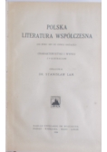 Polska Literatura Współczesna, 1924 r.