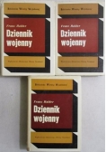 Dziennik wojenny, tom I-III,