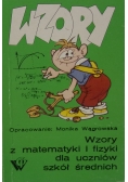 Wzory z matematyki i fizyki dla uczniów szkół średnich