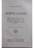 Dziwni ludzie, 1914 r.