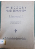 Wieczory nad Lemanem, 1938 r.