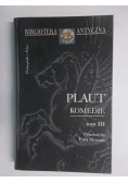 Plaut - Komedie, Tom III