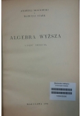 Algebra wyższa, cz III