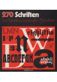 270 Schriften. Eine Sammlung zeitgemaBer Alphabete