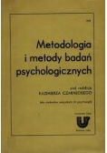 Metodologia i metody badań psychologicznych